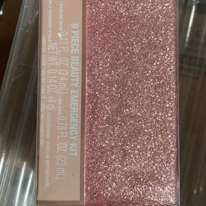 Pink glitter beauty Emergency kit